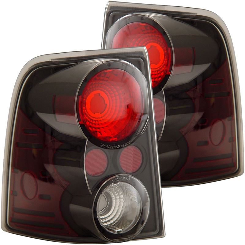 ANZO USA 2002-2005 Ford Explorer Taillights Black (211081)