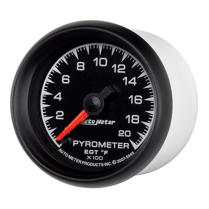 AutoMeter ES 52mm Full Sweep Electronic 0-2000 Degree F EGT/Pyrometer Gauge (5945)