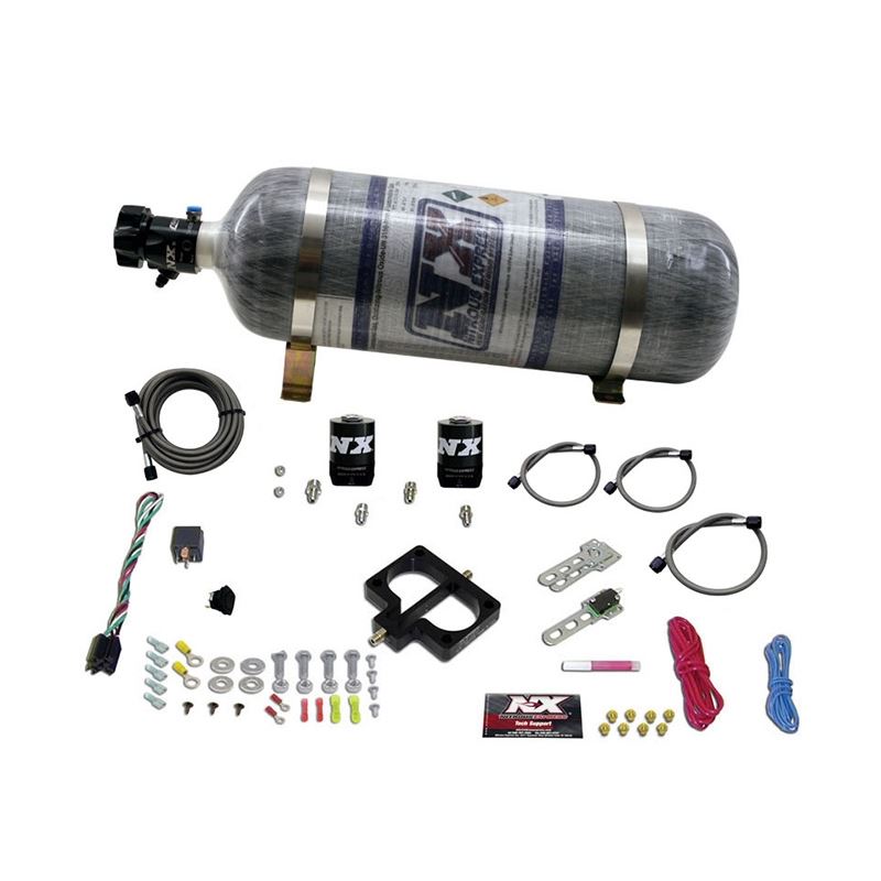 Nitrous Express Dodge TBI (Magnum) Nitrous Plate Kit (Magnum Engine) w/Composite Bottle (20945-12)