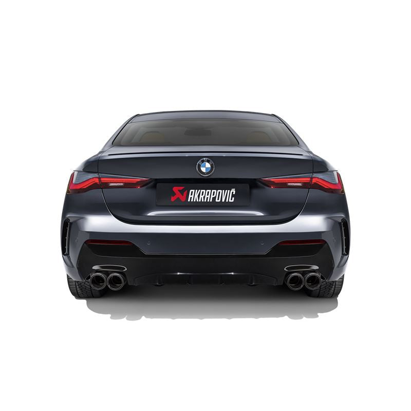 Akrapovic Evolution Line(Titanium) w/Carbon Tips(Req Link Pipes) for 2021 BMW M440i xDrive(S-BM/T/18H)