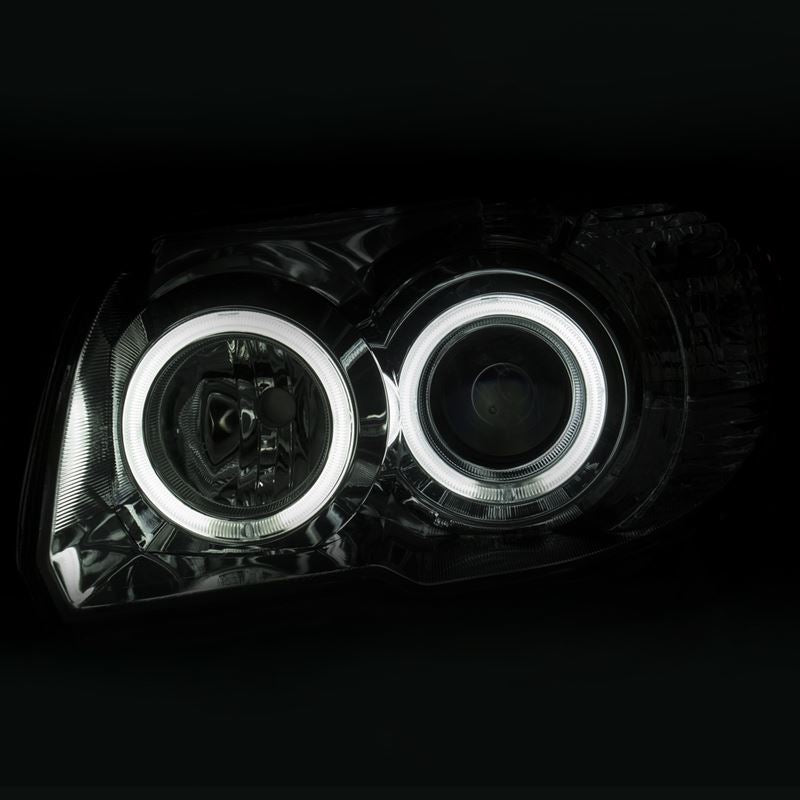 ANZO USA 2006-2009 Toyota 4Runner Projector Headlights w/ Halo Chrome (111321)