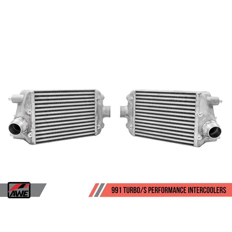 AWE Performance Intercooler Kit for Porsche 991 Turbo / S (4510-11050)