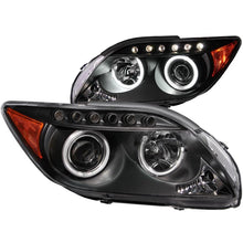 Load image into Gallery viewer, ANZO USA 2005-2010 Scion Tc Projector Headlights w/ Halo Black (CCFL) (121119)