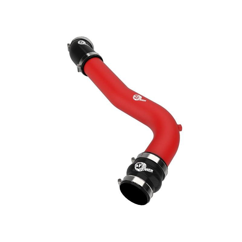 aFe Power BladeRunner 2-3/4in Aluminum Cold Charge Pipe - Red for 20-23 Ford Explorer ST V6 3.0L (tt) (46-20659-R)