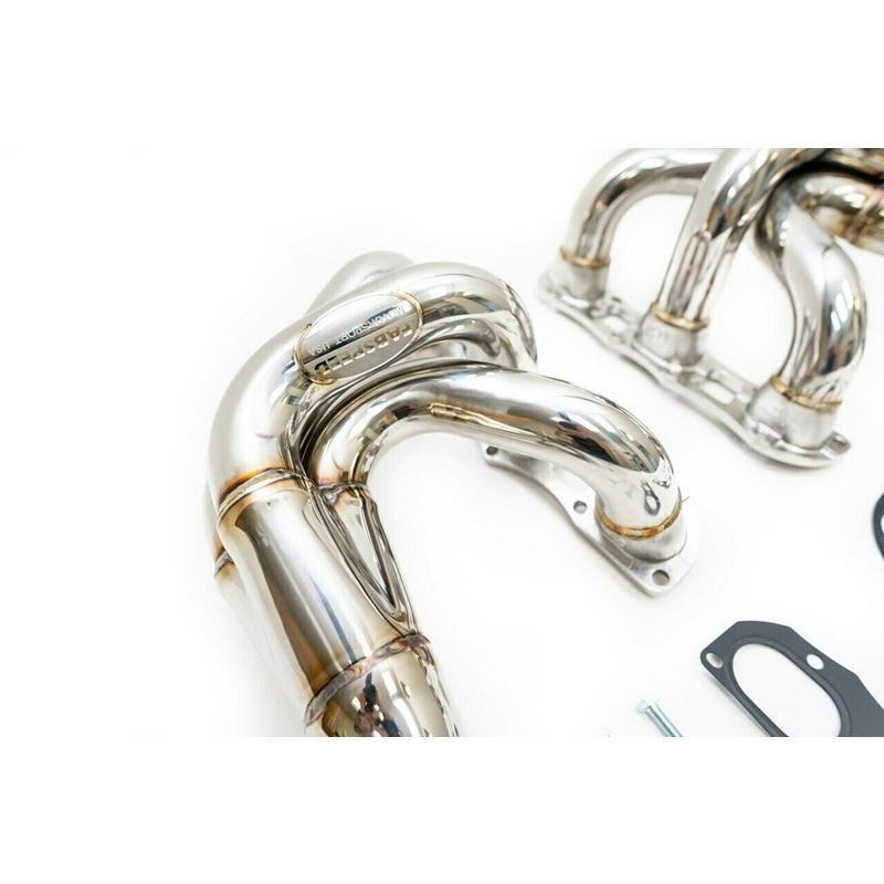 Fabspeed Porsche 981 Cayman GT4 Race Headers (FS.POR.981GT4.LTRHDR)