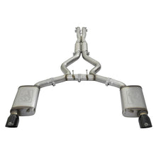 Load image into Gallery viewer, aFe MACH Force-Xp 304 Stainless Steel Cat-Back Exhaust w/ Resonator Black Tip (49-33087-B)