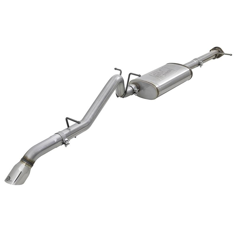 aFe MACH Force-Xp 3 IN 409 Stainless Cat-Back Hi-Tuck Exhaust System w/ Polished Tip (49-44099-P)