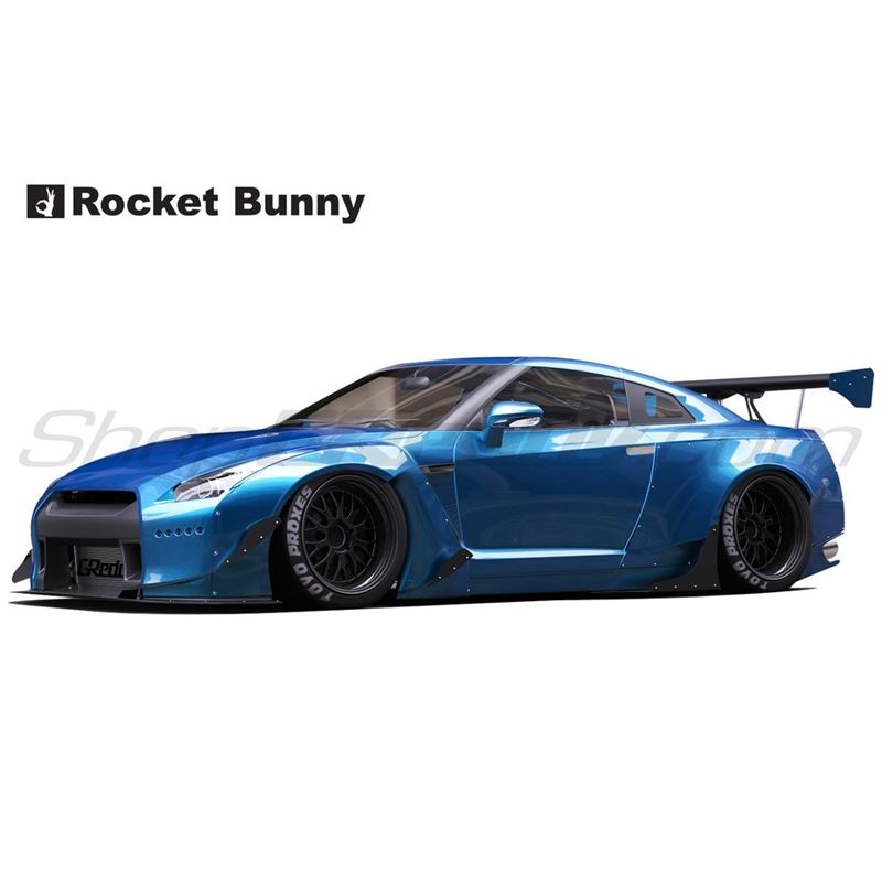 GReddy ROCKET BUNNY R35 V2 FRONT UPPER LIP (FRP) (17020631)