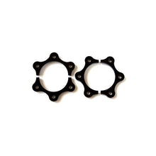 Load image into Gallery viewer, Blox Racing Honda S2000 Racing Half Shaft Spacers - Black (Recommended for vehicles lowered 1.25in or more) (BXDL-00101-BK)