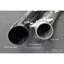 Load image into Gallery viewer, Eventuri Honda FK8 Civic Type R Black Carbon Charge Pipe (EVE-FK8-CF-CHG)