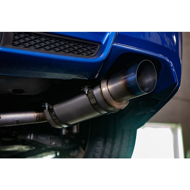 Revel Ultra Ti Titanium Single Exit Catback Exhaust for 08-21 WRX/ 11-21 WRX STI (T60188R)