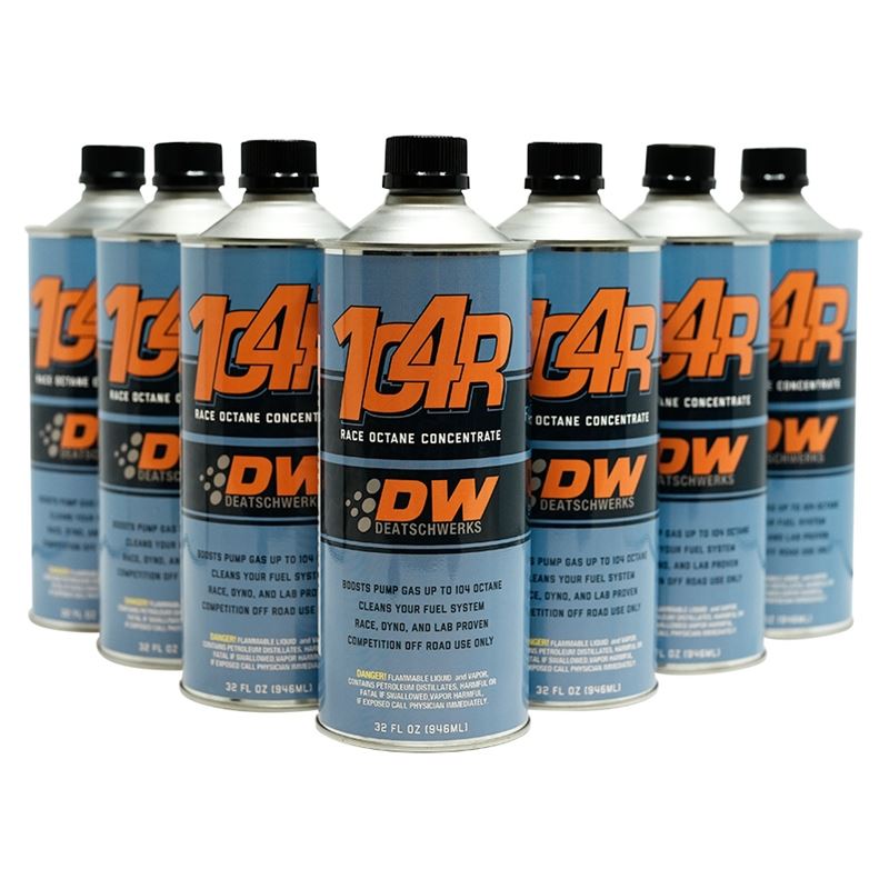 DeatschWerks 104R Race Octane Booster 32oz. Cans - Case of 8(1-104R-CS)