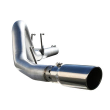 Load image into Gallery viewer, aFe Large Bore-HD 4 IN 409 Stainless Steel DPF-Back Exhaust System (49-43006)