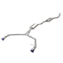 Load image into Gallery viewer, aFe MACH Force-Xp 3 to 2-1/2 IN Stainless Steel Cat-Back Exhaust w/ Blue Flame Tip for 2013-2016 Audi allroad(49-36438-L)