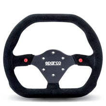 Load image into Gallery viewer, Sparco P310 Racing Steering Wheel, Black Suede (015P310F2SN)