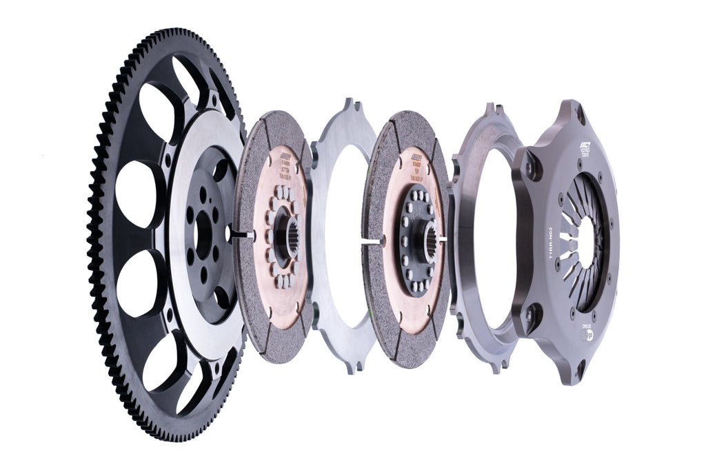 Advanced Clutch Twin Disc Sint Iron Race Kit (T2RR-N02)
