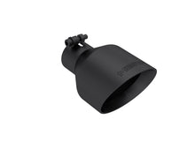 Load image into Gallery viewer, MBRP Black-Coated Tip 2.5in ID, 5in OD Out, 8in Length, Angle Cut, Dual Wall (T5203BLK)