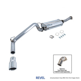 Revel Medallion Trail Hart Catback w/Apline Silver Tip Exhaust System 2016-2022 Toyota Tacoma V6 (Crewcab, Short Bed) (T76001RS)
