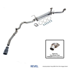 Revel Medallion Trail Hart Catback w/Black Gunmetal Silver Tipxhaust System 1998-2007 Lexus LX470 (T76003RB)