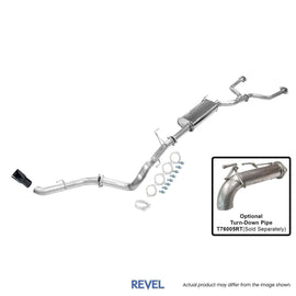 Revel Medallion Trail Hart Catback w/Black Gunmetal Exhaust System 2022-2022 Toyota Tundra (Crewmax, 5.5ft Bed) (T76005RB)