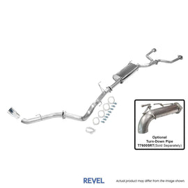 Revel Medallion Trail Hart Catback w/Apline Silver Tip Exhaust System 2022-2022 Toyota Tundra (Crewmax, 5.5ft Bed) (T76005RS)