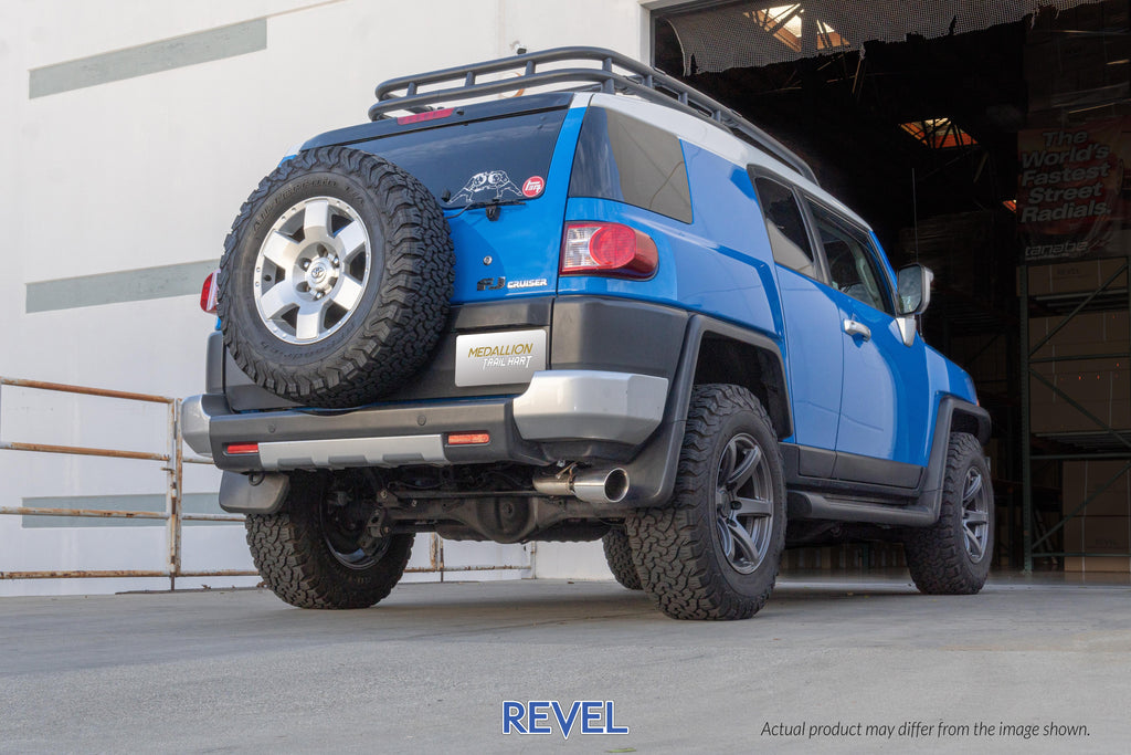 Revel 07-14 Toyota FJ Cruiser Medallion Trail Hart Cat-Back Exhaust (T76009R)
