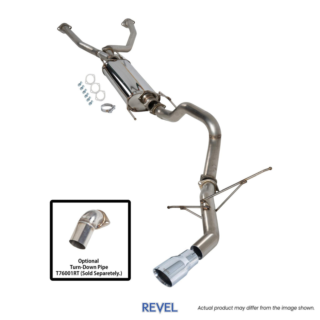 Revel Medallion Trail Hart Catback w/Apline Silver Tip Exhaust System 2023-2025 Toyota Sequioa (T76011RS)