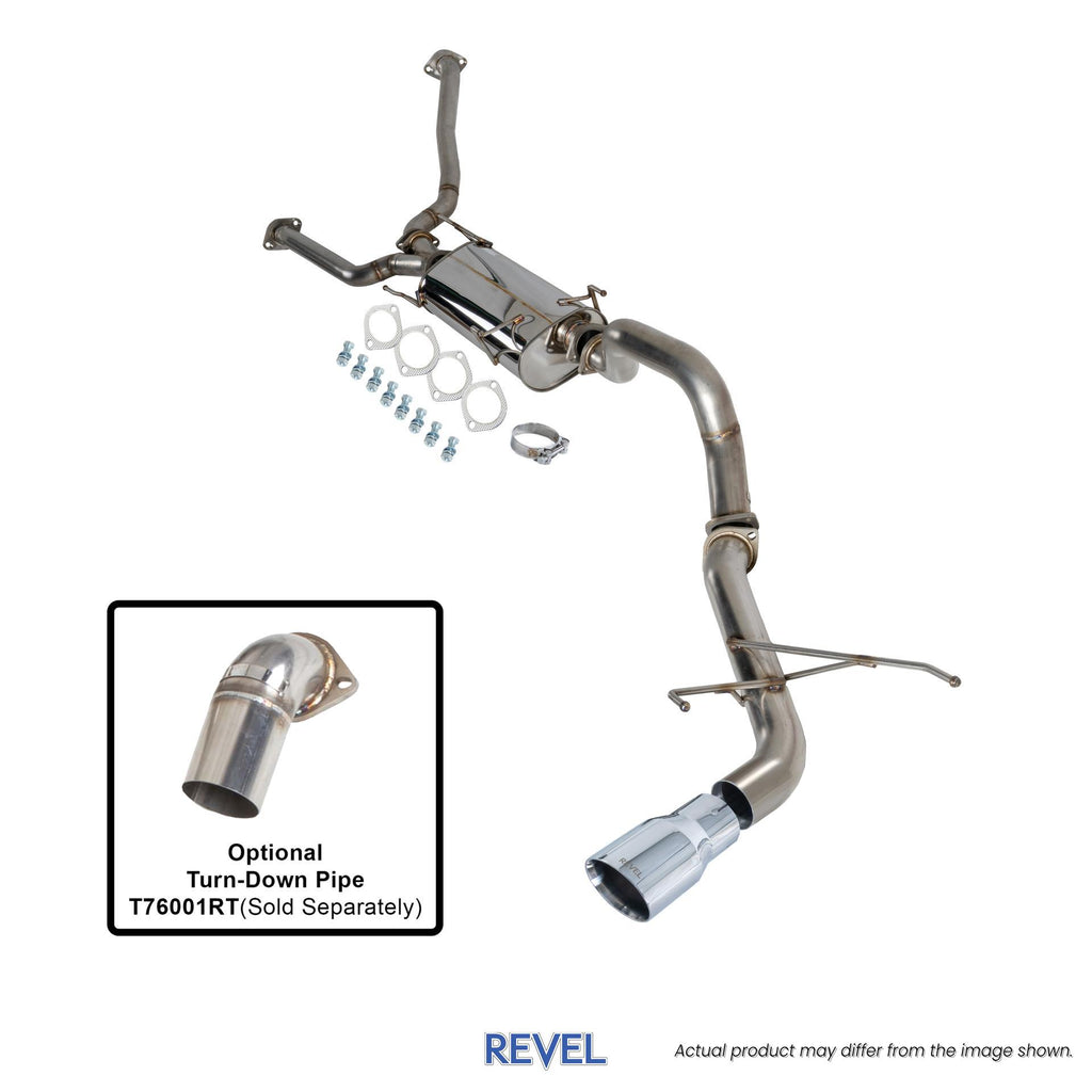 Revel Medallion Trail Hart Catback w/Apline Silver Tip Exhaust System 2025 Toyota 4Runner (T76014RS)
