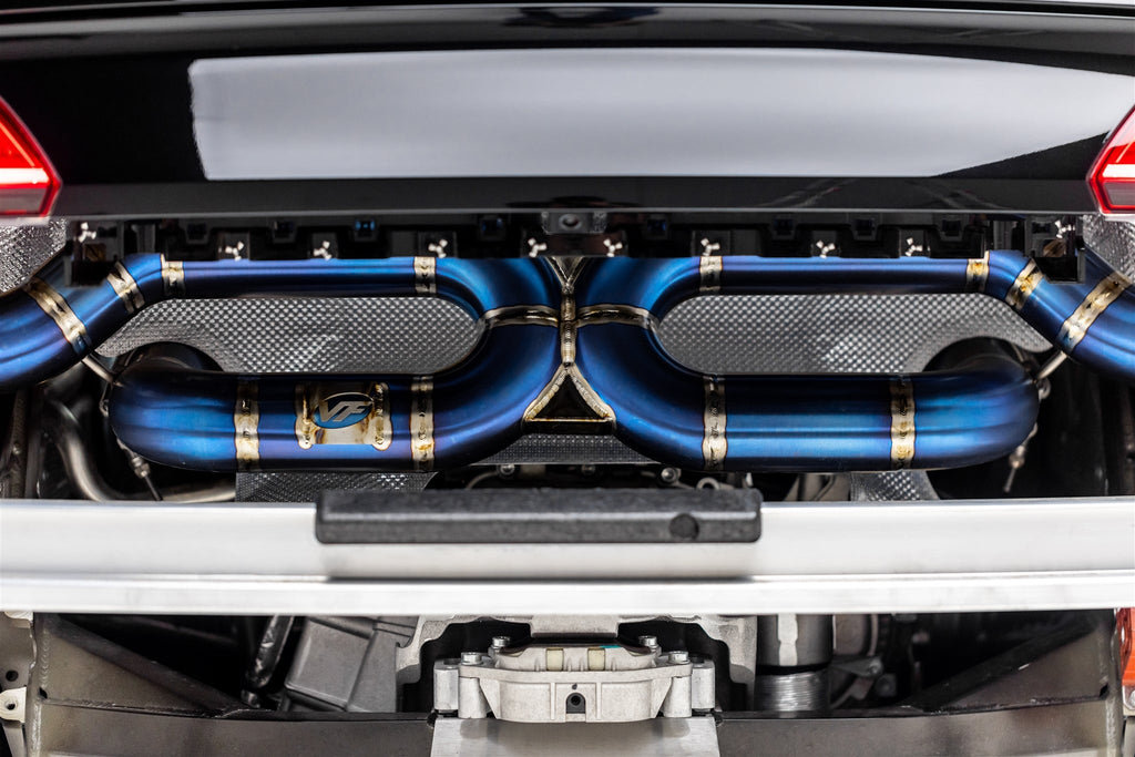 VF Engineering Titanium Catback Exhaust System - 2016+ Audi R8 (VFE.AUD.R83.TIN)