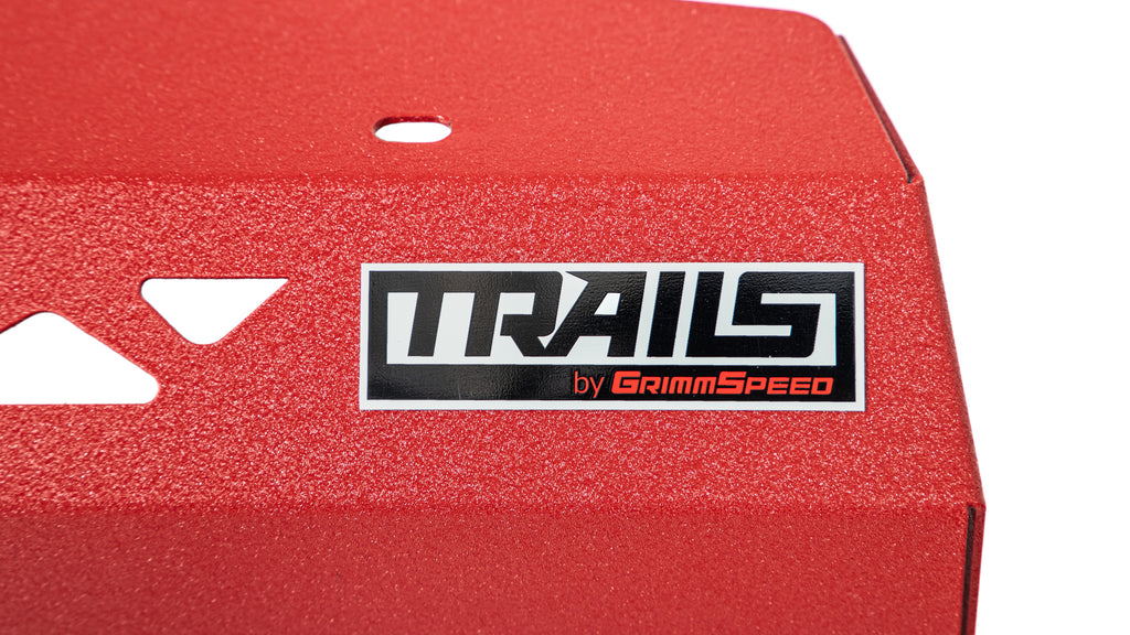 Pulley Cover Red For Subaru 20+ Outback XT Trails by GrimmSpeed