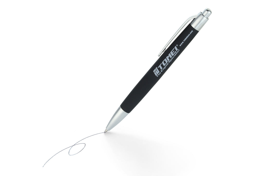 TOMEI BALLPOINT PEN BLACK BODY with BLACK INK (TG501C-0000A)