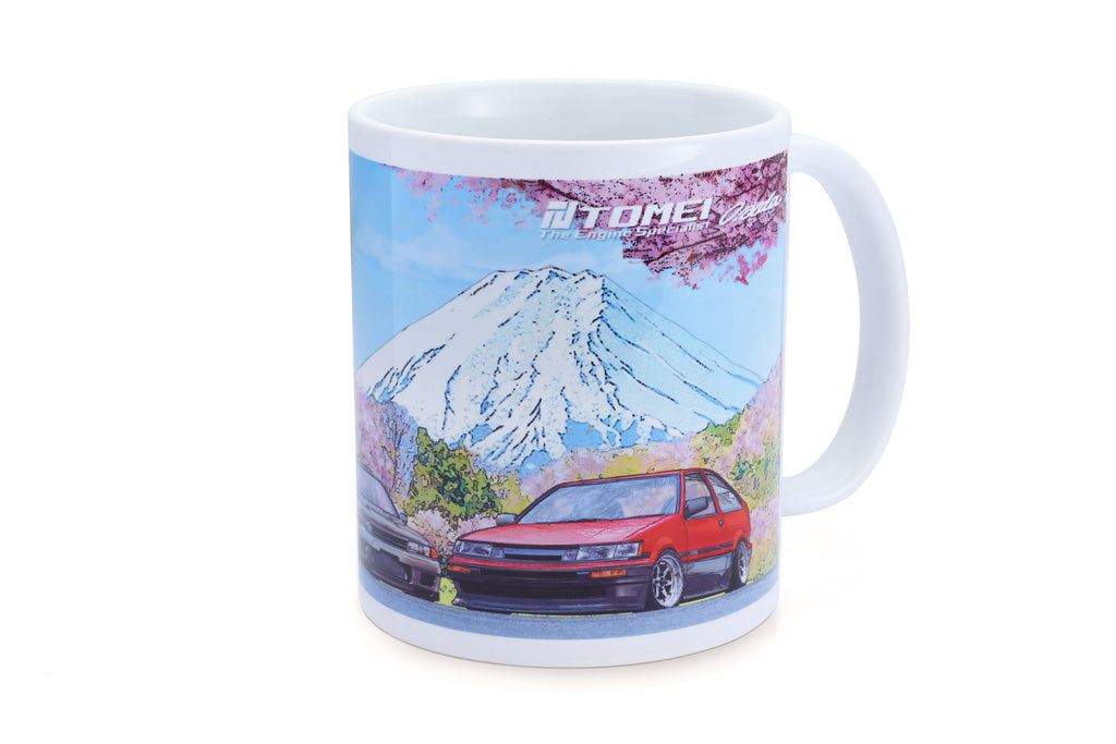 TOMEI MUG WHITE GDB/BNR32/AE86 CHERRY BLOSSOM Mt.FUJI (TG601A-0000A)