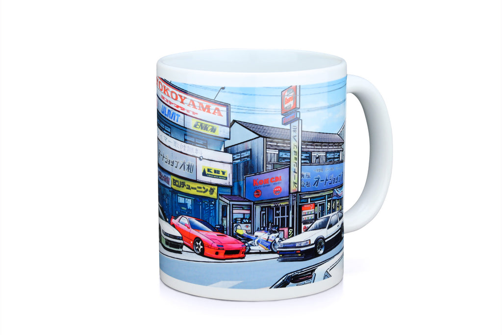 TOMEI MUG WHITE S13/FC3S/AE86 90'S TUNING SHOP JAPAN (TG601A-0000B)