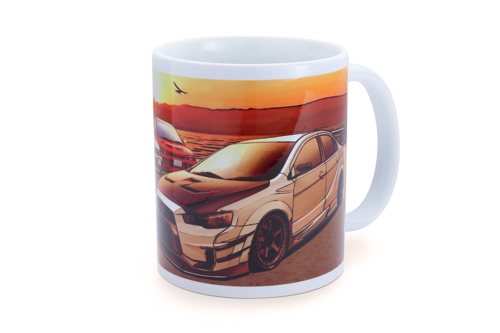 TOMEI MUG WHITE EVO SUNSET LAKE KAWAGUCHI (TG601A-MT00A)