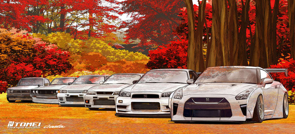 TOMEI MUG WHITE GT-R AUTUMN NAGANO FOREST (TG601A-NS00D)