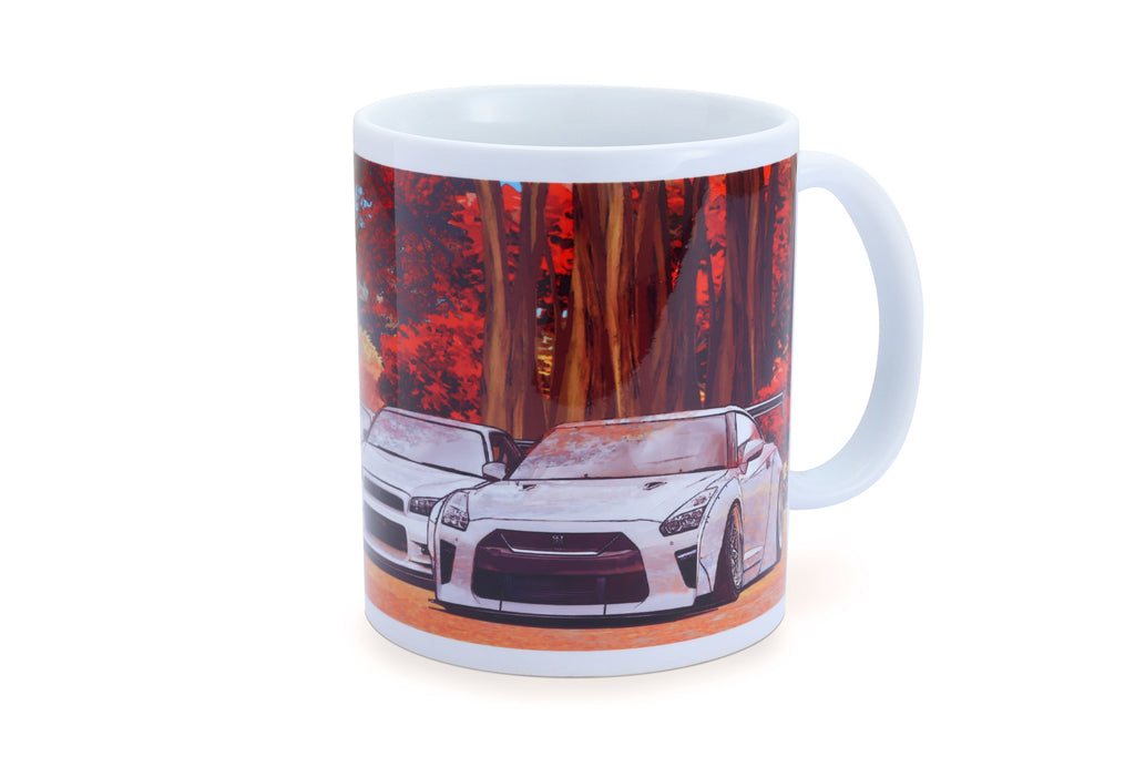 TOMEI MUG WHITE GT-R AUTUMN NAGANO FOREST (TG601A-NS00D)