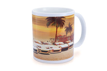 Load image into Gallery viewer, TOMEI MUG WHITE Z CAR SUNSET HUNTINGTON BEACH (TG601A-NS00E)