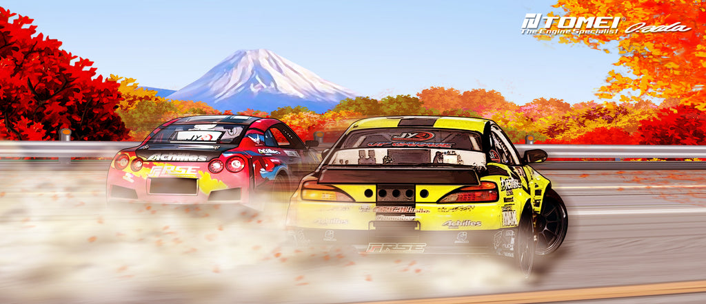 TOMEI MUG WHITE S15/R35 AUTUMN HAKONE TOUGE (TG601A-NS00G)