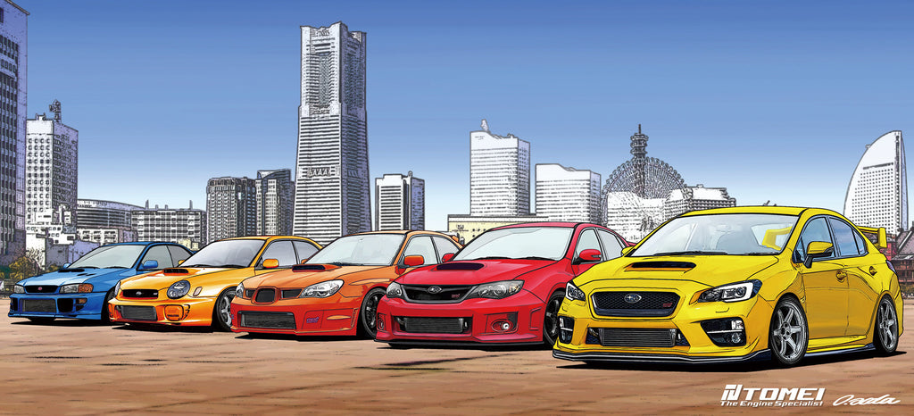 TOMEI MUG WHITE WRX/STI MINATOMIRAI YOKOHAMA (TG601A-SB00B)