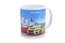 Load image into Gallery viewer, TOMEI MUG WHITE WRX/STI MINATOMIRAI YOKOHAMA (TG601A-SB00B)