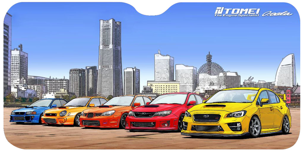 TOMEI SUN SHADE 59*28 WRX/STI MINATOMIRAI YOKOHAMA (TG701A-SB00B)
