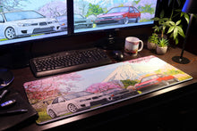 Load image into Gallery viewer, TOMEI DESK PAD GDB/BNR32/AE86 CHERRY BLOSSOM MT.FUJI (TG801A-0000A)