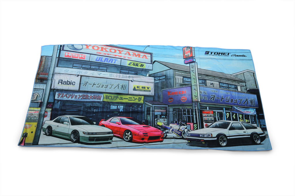 TOMEI BATH TOWEL S13/FC3S/AE86 90'S TUNING SHOP JAPAN (TG901B-0000A)