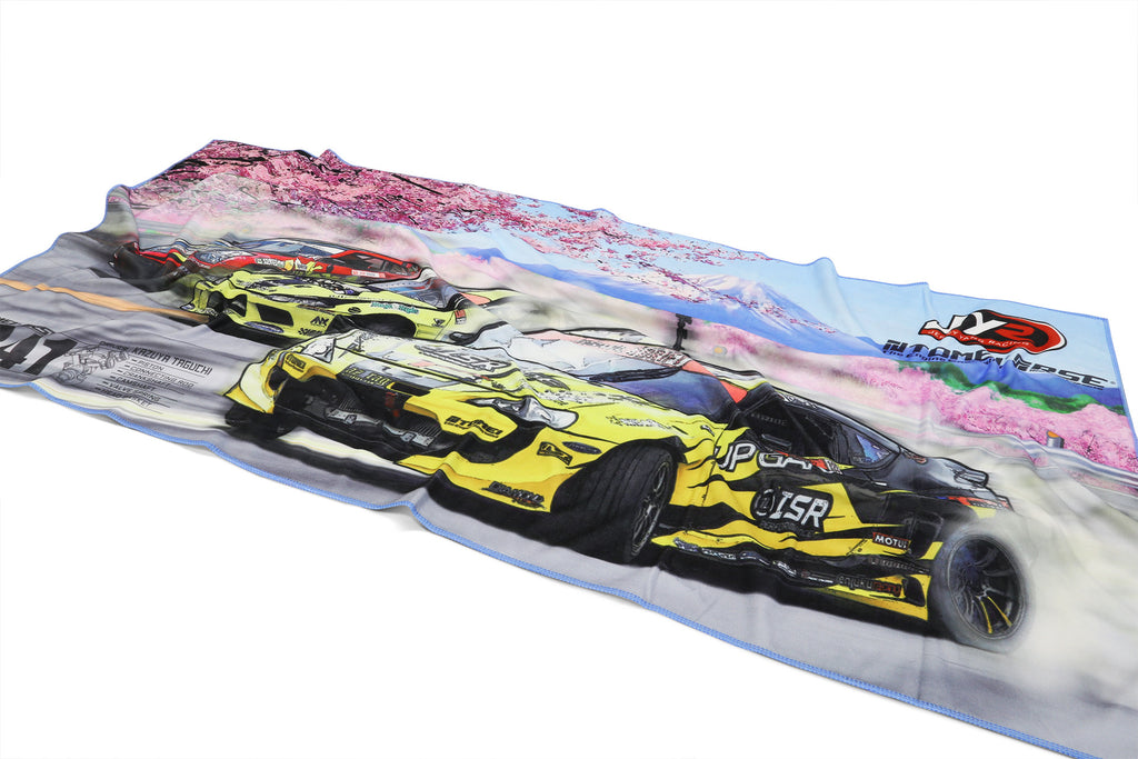 TOMEI BATH TOWEL ZN6/S15/R35 SPRING HAKONE TOUGE (TG901C-0000A)