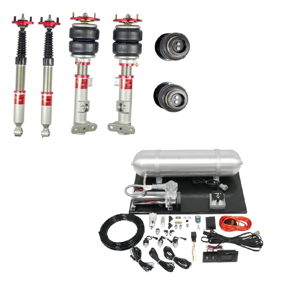 TruHart Air Struts with Optional Management For 06-12 Lexus GS300 / GS350 / GS430 06-13 Lexus IS250 / IS350 / IS-F AWD (TH-L1003-1)