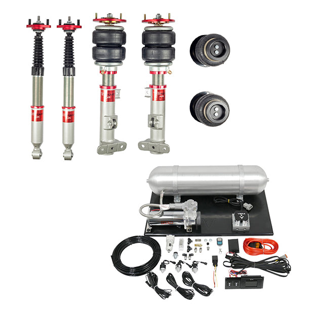 TruHart Air Struts with Optional Management For 09-19 Toyota Corolla Sedan 03-13 Toyota Matrix FWD (TH-T1003)