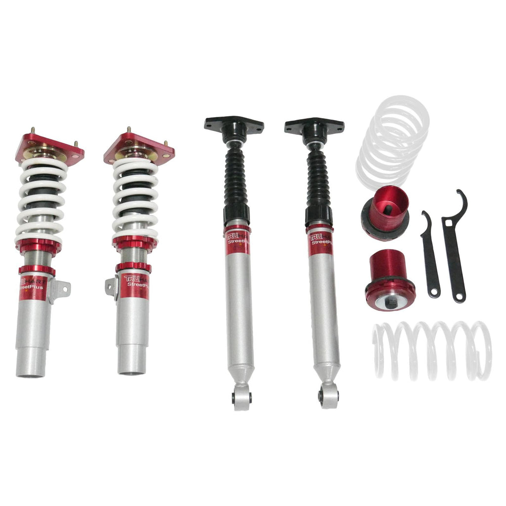 StreetPlus Coilovers For 10-13 Mazda 3 12-18 Ford Focus 13-18 Ford C-Max TruHart