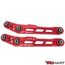 Load image into Gallery viewer, Rear Lower Control Arms Red For 90-01 Acura Integra 88-95 Honda Civic 88-91 Honda CRX TruHart