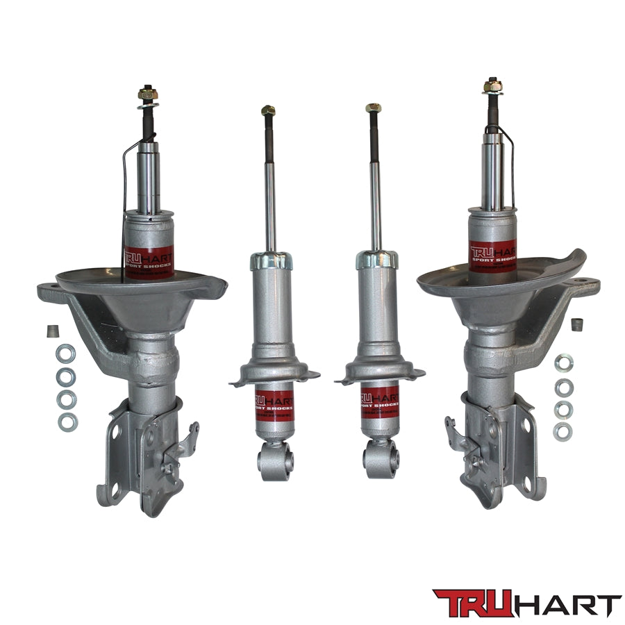 Sport Shocks For 02-04 Acura RSX 01-05 Honda Civic TruHart