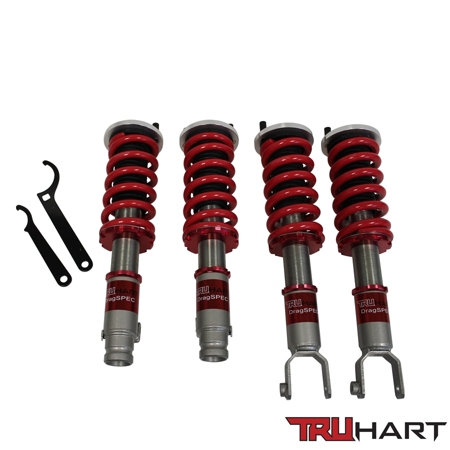 DRAG Spec Coilovers For 90-93 Acura Integra 88-91 Honda Civic 88-91 Honda CRX No Type R TruHart